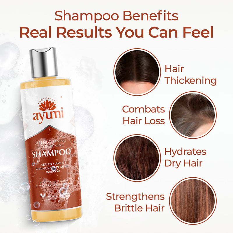 Ayumi growth shampoo 250ml, UK version