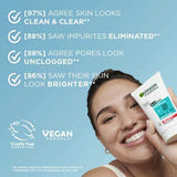 Garnier Pure Active 3in1 Clay Mask Scrub Wash 150ml, imported from the UK