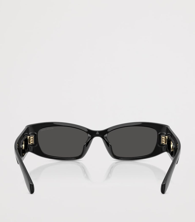Michael Kors Rhodes rectangle sunglasses, imported from the UK