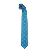 Harrods Eton Silk Jacquard Tie 8cm- Buy online at McGrocer