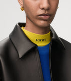 LOEWE Bombé Anagram hoop earrings gold-tone brass (British brand)