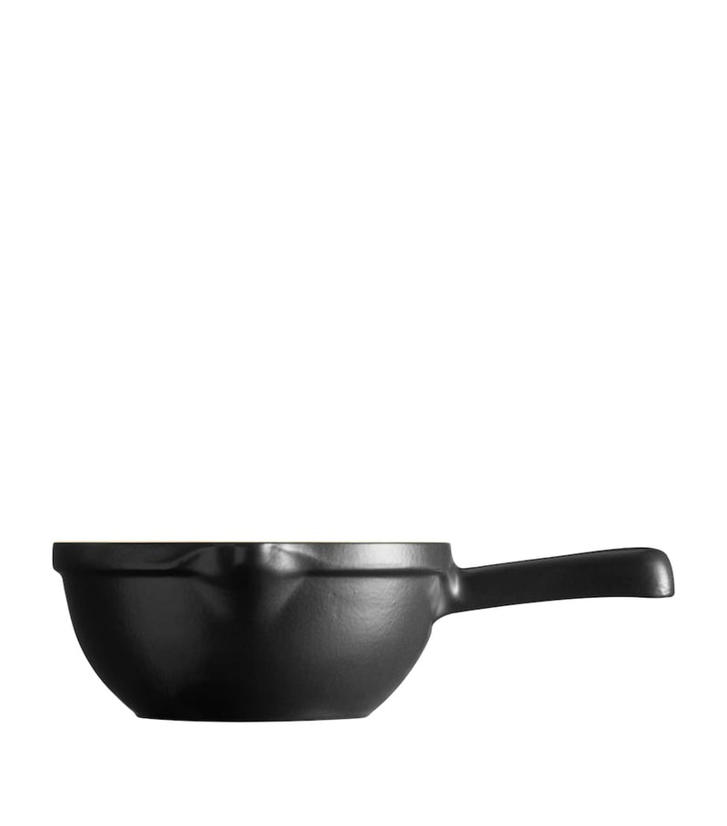 Emile Henry ceramic BBQ saucepan 28cm (British brand)