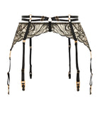 Bordelle bestickte Perlen-Strumpfhalter, UK-Version