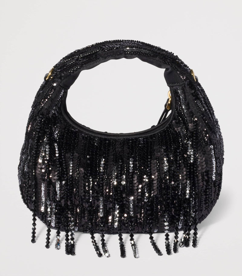 Miu Miu Wander bag with sequins and beaded tassels (British brand)
