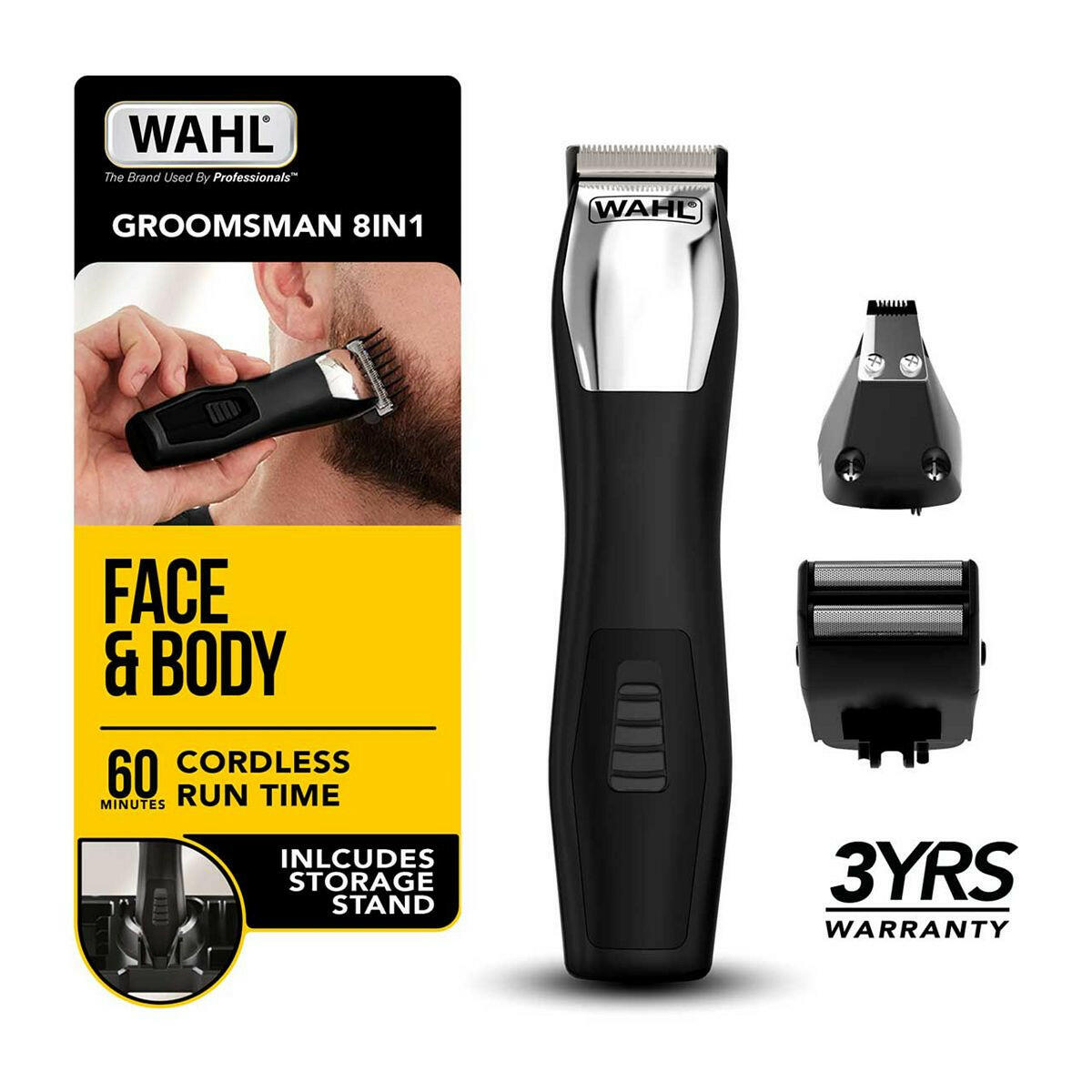 Wahl Groomsman 8-in-1 Multigroomer Men's Toiletries Boots