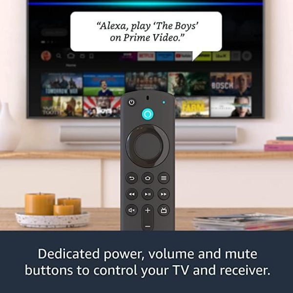 Amazon Fire TV Stick streaming device with Alexa Voice Remote, UK version