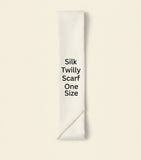 Prada silk lips print skinny scarf 85cm (British brand)