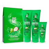 Give Me sulphate-free haircare bundle with mask, imported from the UK