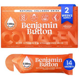 Superdrug Benjamin Button Liquid Marine Collagen Orange + Vitamin C Collagen Drink Sachets 14 x 30ml- Buy online at McGrocer
