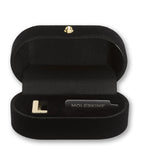 Moleskine gold-plated L notebook charm, imported from the UK