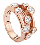 Boodles Raindance ring rose gold diamonds, UK version