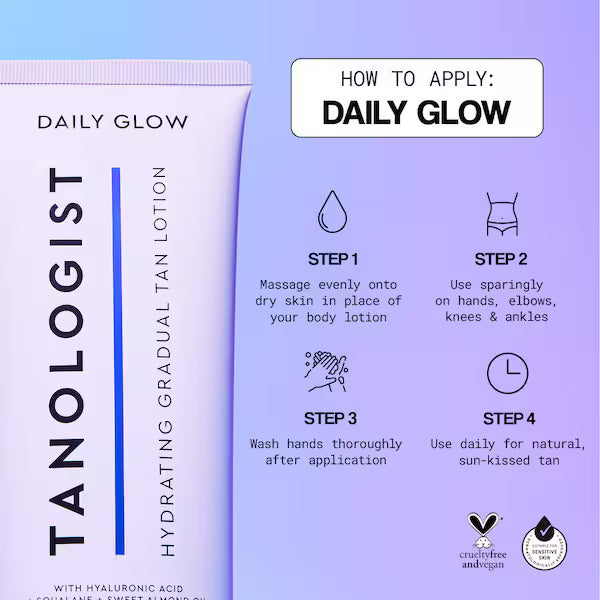 Tanologist body lotion light to medium 250ml (British brand)