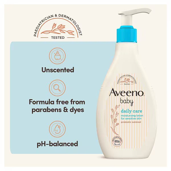 Aveeno Baby Daily Care Moisturising Lotion 250ml - British product