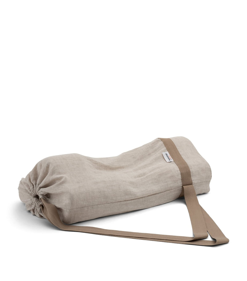HYOUMANKIND Back Sleep Pillow with Silk Pillowcase 32cm x 57cm, UK version