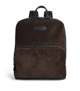 Harrods Brioni Suede Via Veneto Backpack H39 x W30 x D18cm- Buy online at McGrocer