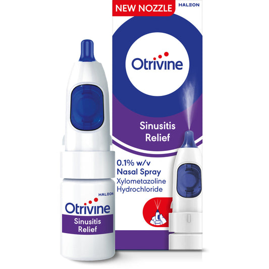 Otrivine Sinusitis Relief Nasal Spray 10ml GOODS Sainsburys   