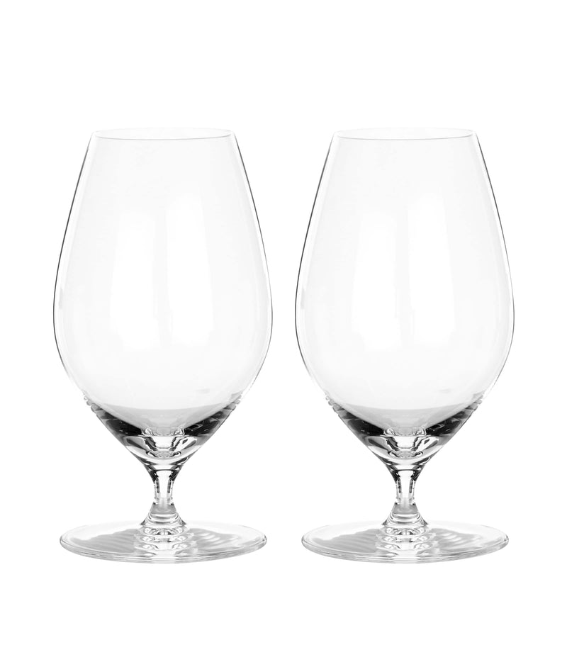 Riedel Veritas beer glasses 459ml, imported from the UK