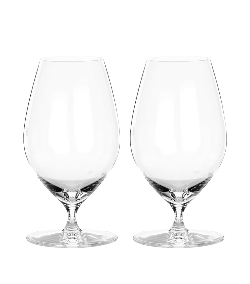 Riedel Veritas beer glasses 459ml, imported from the UK