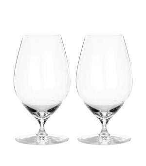 Riedel Set of 2 Crystal Veritas Beer Glasses 459ml