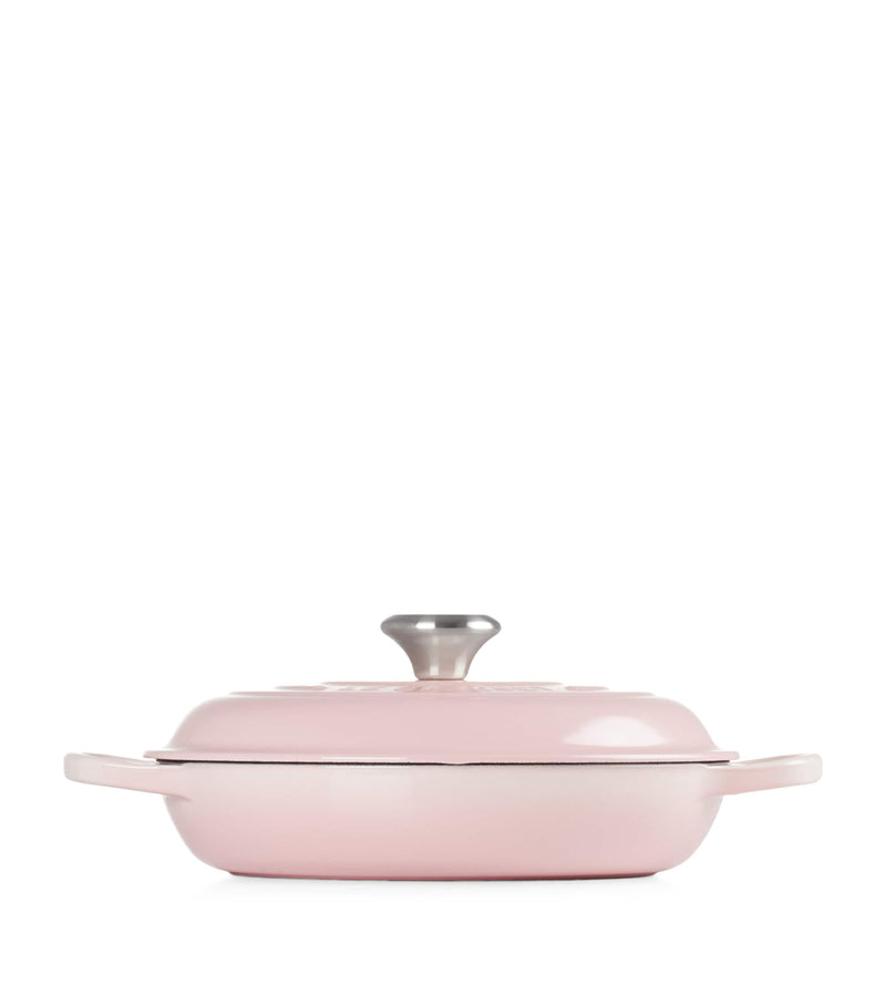 Le Creuset cast iron shallow casserole dish 30cm, UK version