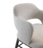 Flexform Alma dining chair fabric seat 58cm 60cm, imported from the UK