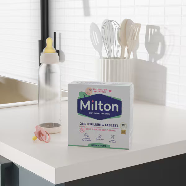 Milton Sterilising Tablets 28 pack, imported from the UK