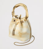 Jimmy Choo Bon Bon lambskin top-handle bag - British product