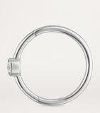 Maria Tash scalloped diamond clicker hoop earring 9.5mm, UK version