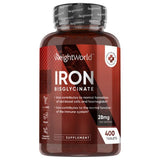 WeightWorld gentle iron tablets 400 tablets - British product