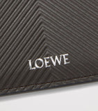 LOEWE leather chevron card holder - British product