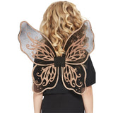 Smiffys gold butterfly wings 43cm, imported from the UK