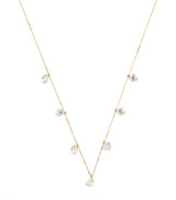 Harrods Persée Yellow Gold and Diamond 7-Stone Danaé Necklace- Buy online at McGrocer