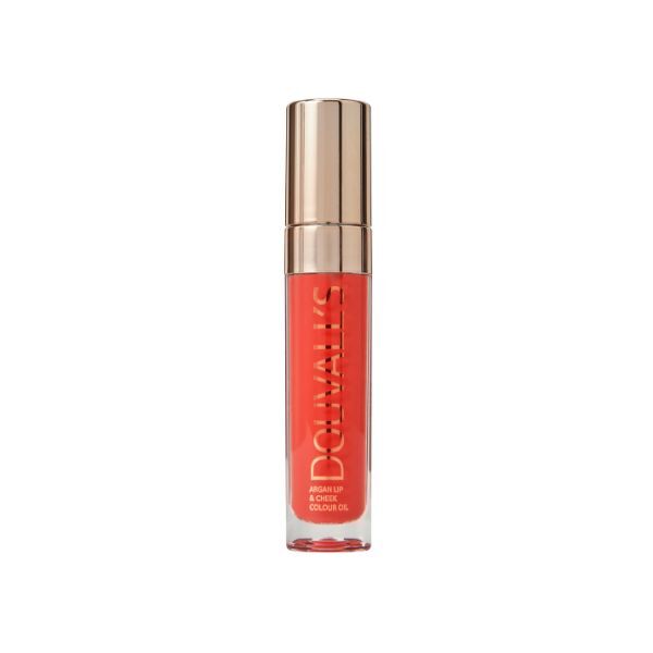 Douvall's Argan Lip & Cheek Colour Oil Some Like It Hot 8ml, imported from the UK