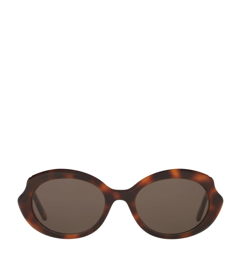 LOEWE Mini Oval Sunglasses acetate, imported from the UK