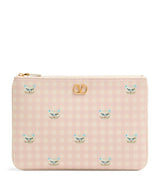 Harrods Valentino Garavani Medium Leather VLogo Signature Pouch- Buy online at McGrocer