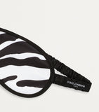 Dolce&Gabbana Casa printed eye mask with silk inner, UK version