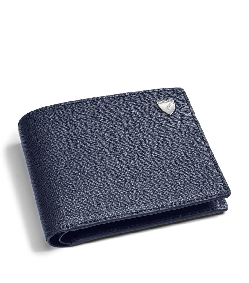 Aspinal Of London leather bifold coin wallet (British brand)