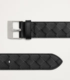Bottega Veneta Intrecciato watch buckle belt calfskin - British product