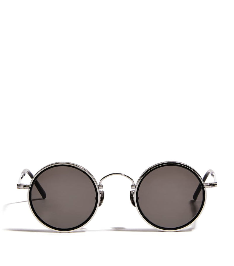 Matsuda M3100 round sunglasses handcrafted titanium, UK version
