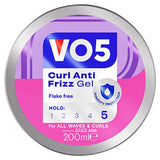 Superdrug Vo5 Curl Anti Frizz Hair Gel 200ml- Buy online at McGrocer