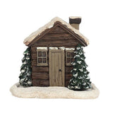 Something Different Log Cabin Incense Cone Holder Resin (British brand)