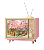 Robotime Rolife Sakura Dreamy Tour music box 3D puzzle, UK version