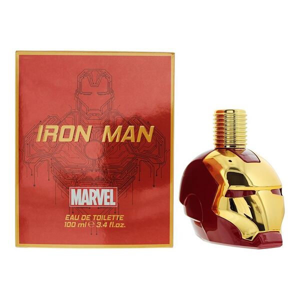 Marvel Iron Man Eau de Toilette Spray 100ml, imported from the UK