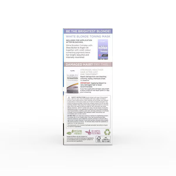 Knight And Wilson High Lift Bleach Kit Blonde Toning Mask, UK version