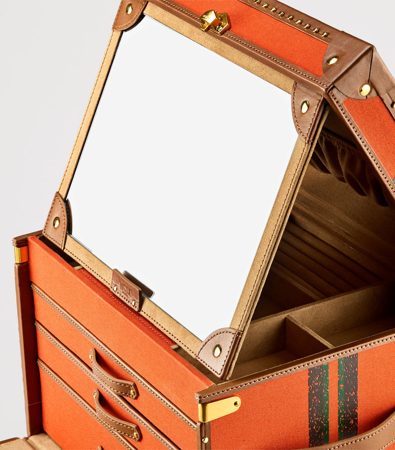 WOLF Ida Trunk jewellery box (British brand)