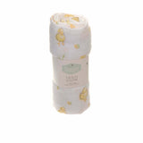 Superdrug Ziggle Cotton Muslin Square Yellow Duck Print 80x80cm- Buy online at McGrocer