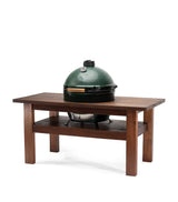 Harrods Big Green Egg Extra Large Mahogany Egg Table Nest Outdoor Dining Table- Buy online at McGrocer