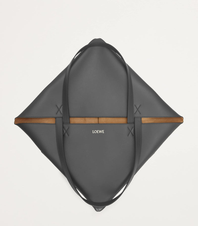 LOEWE extra large leather Puzzle Fold tote bag (British brand)
