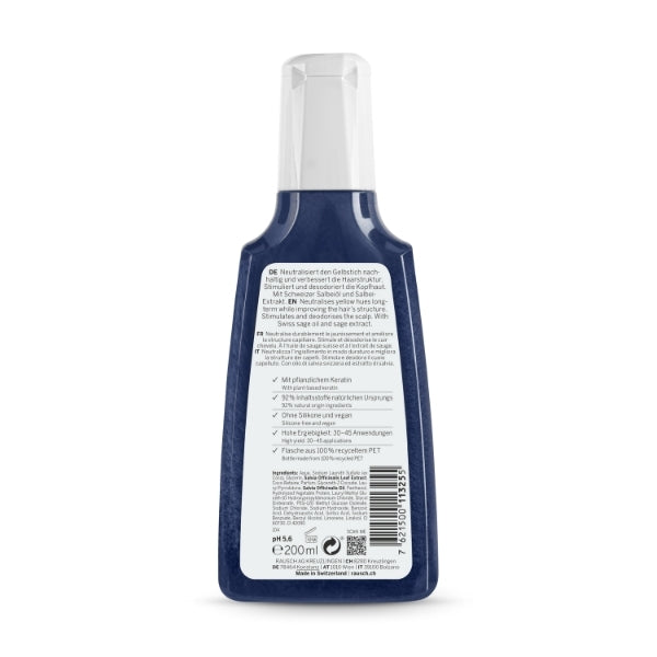 Rausch Silver-Shine Shampoo 200ml, imported from the UK