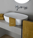 Frette Unito wash cloth 30cm x 30cm, imported from the UK
